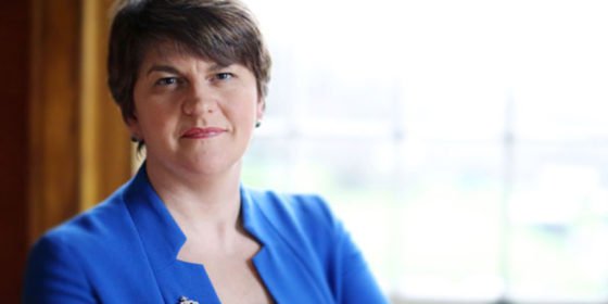 Ireland's First Minister, Arlene Foster