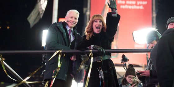 Anderson Cooper and Katy Griffin's 10-year run hosting CNN's New Year's eve show is now over