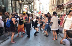 Istanbul Pride activists