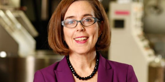 Kate Brown is the pro-LGBTI governor of Oregon