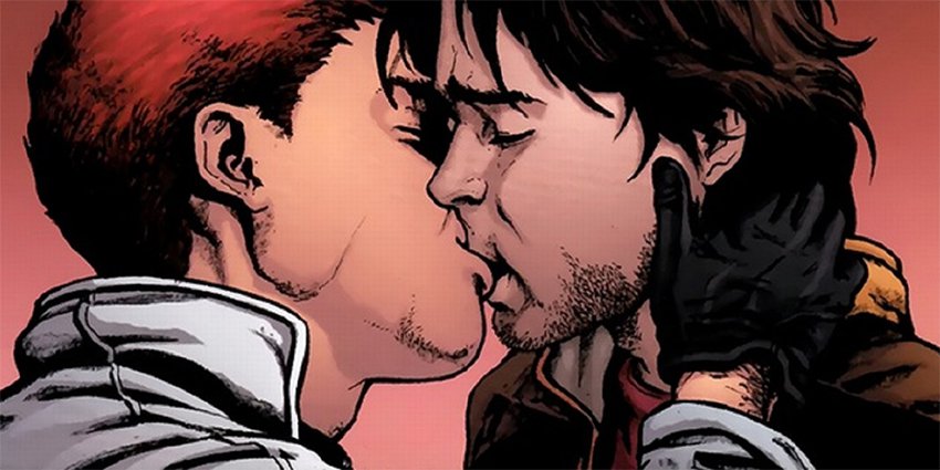 Shatterstar and Rictor