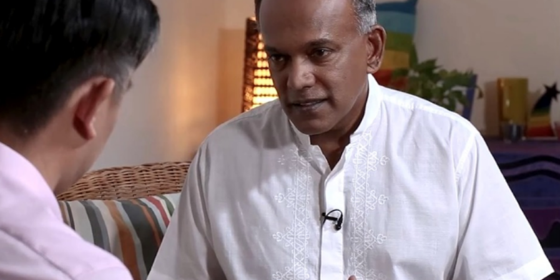 Singapore's Minister for Law and Home Affairs, Mr K. Shanmugam