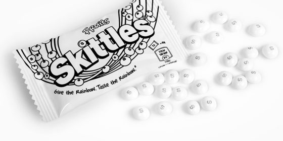 The special Skittles packages for Pride