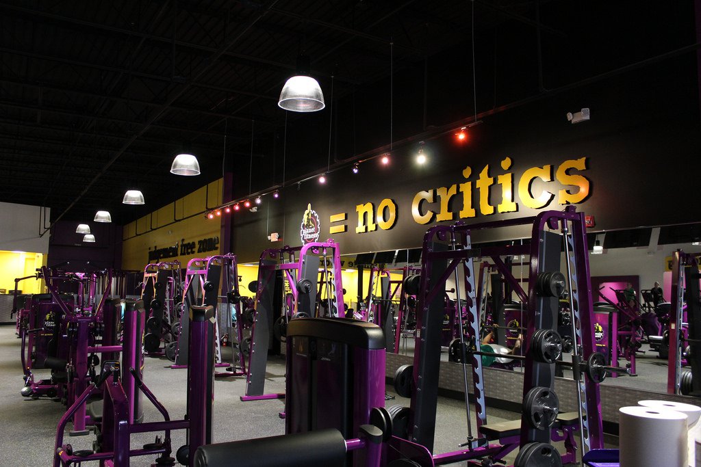 A Planet Fitness gym