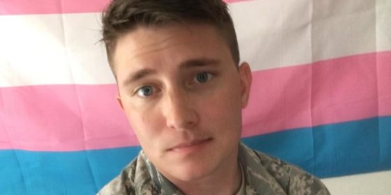 Trans Soldier Sterling James Crutcher's post has gone viral