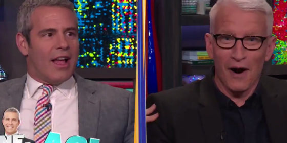 Andy Cohen reveals Anderson Cooper's biggest turn-on
