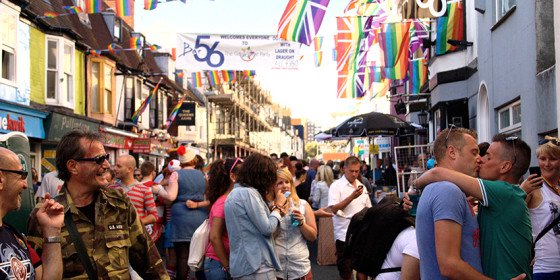 Hardly anyone in the city can resist the draw of Brighton's annual Pride.