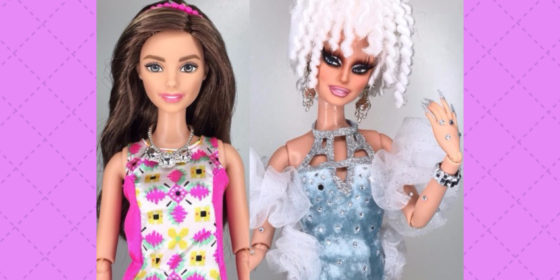 Barbie transforms into Valentina