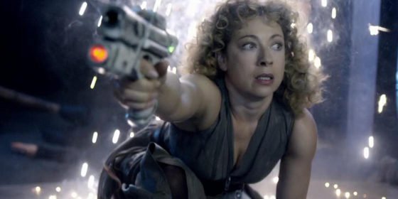 Alex Kingston stars as River Song in Doctor Who