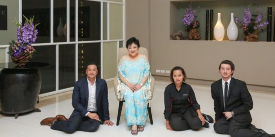 Thailand's HRH Princess Soamsawali (center). Photo: Twitter/ChefJasonBailey