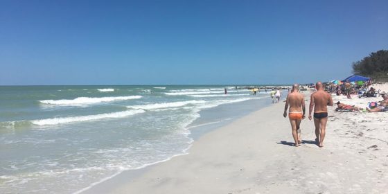 The gay beach on Treasure Island, St Pete, Florida.