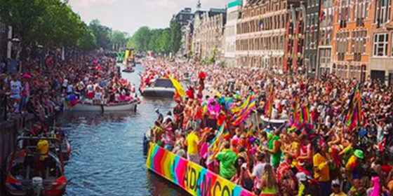 Take a look at some of the best pictures from Pride Amsterdam