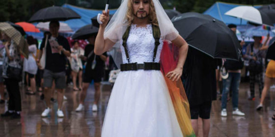 Attendee at Seoul Pride; South Korean foundation becoming charity is an important step forward
