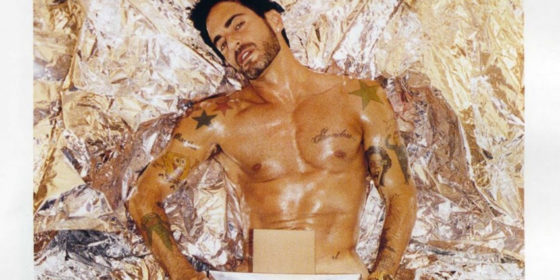 Marc Jacobs in the famous advert for Bang fragrance