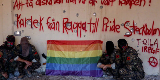 Members of TQILA and IRPGF send a message of support to Stockholm Pride