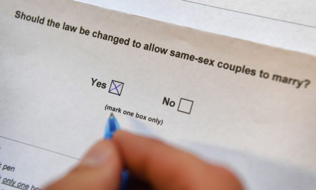 Same-sex marriage ballot