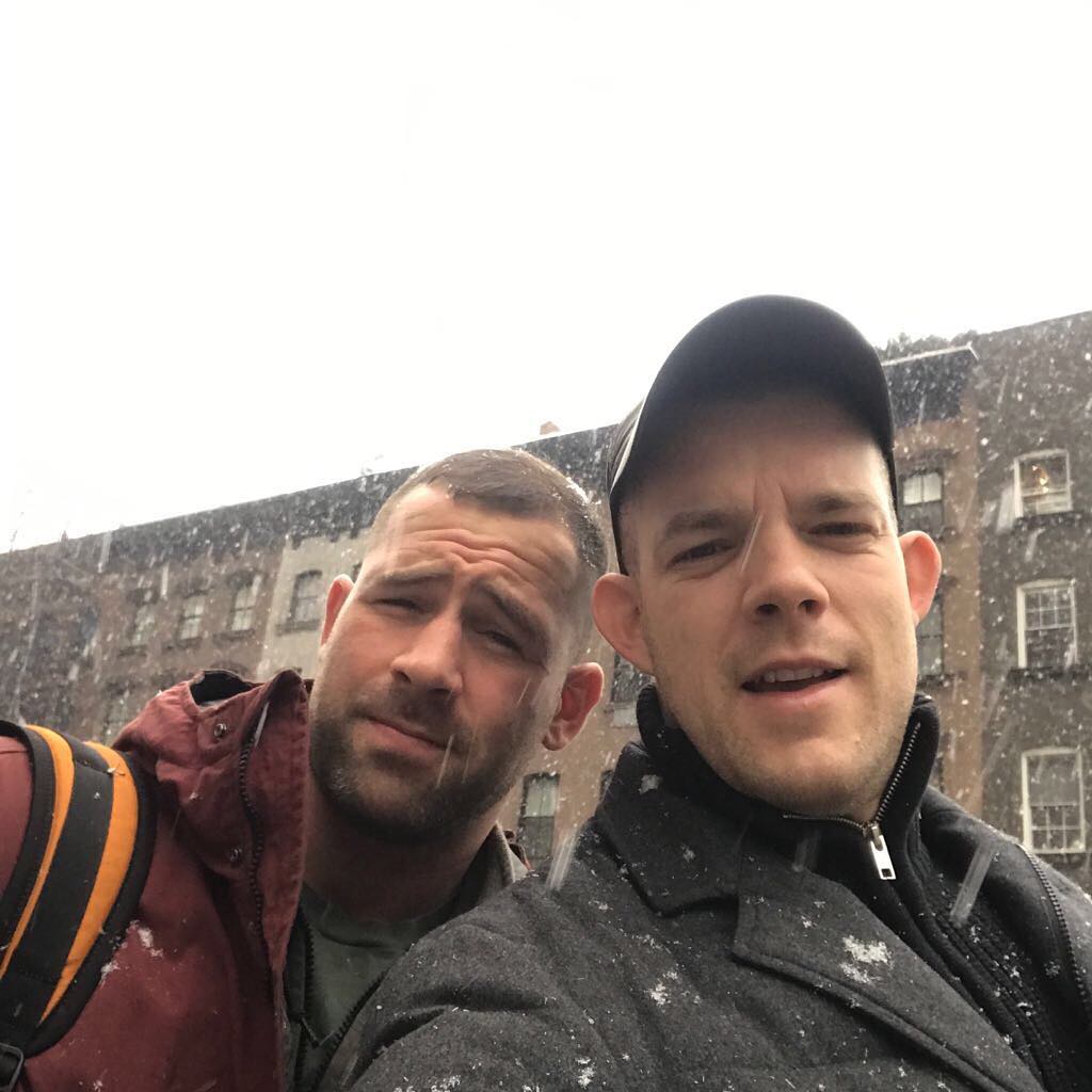 Steve Brockman and Russell Tovey. 