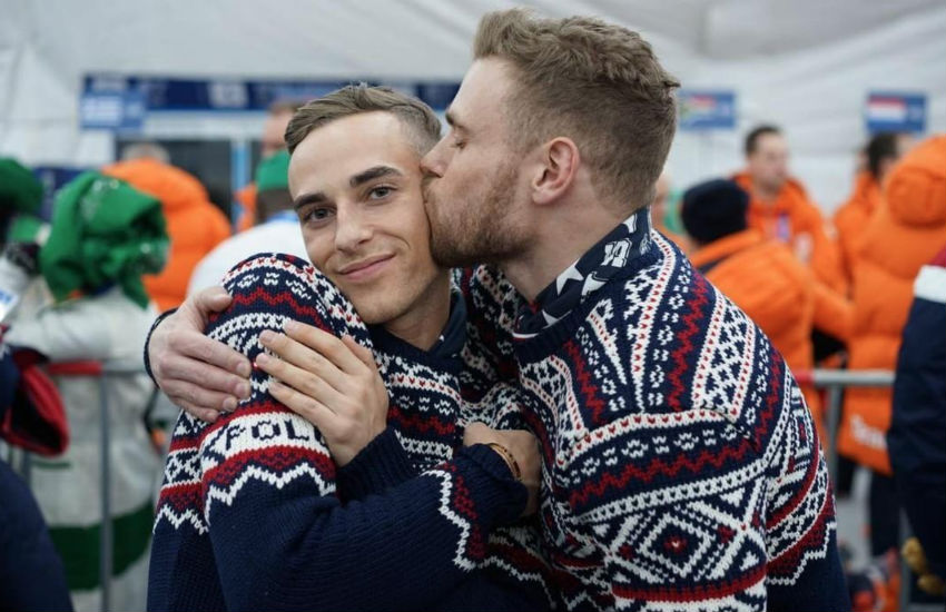 Adam Rippon and Gus Kenworthy