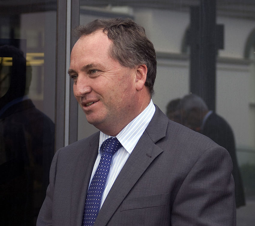 Australian Agriculture Minister Barnaby Joyce.
