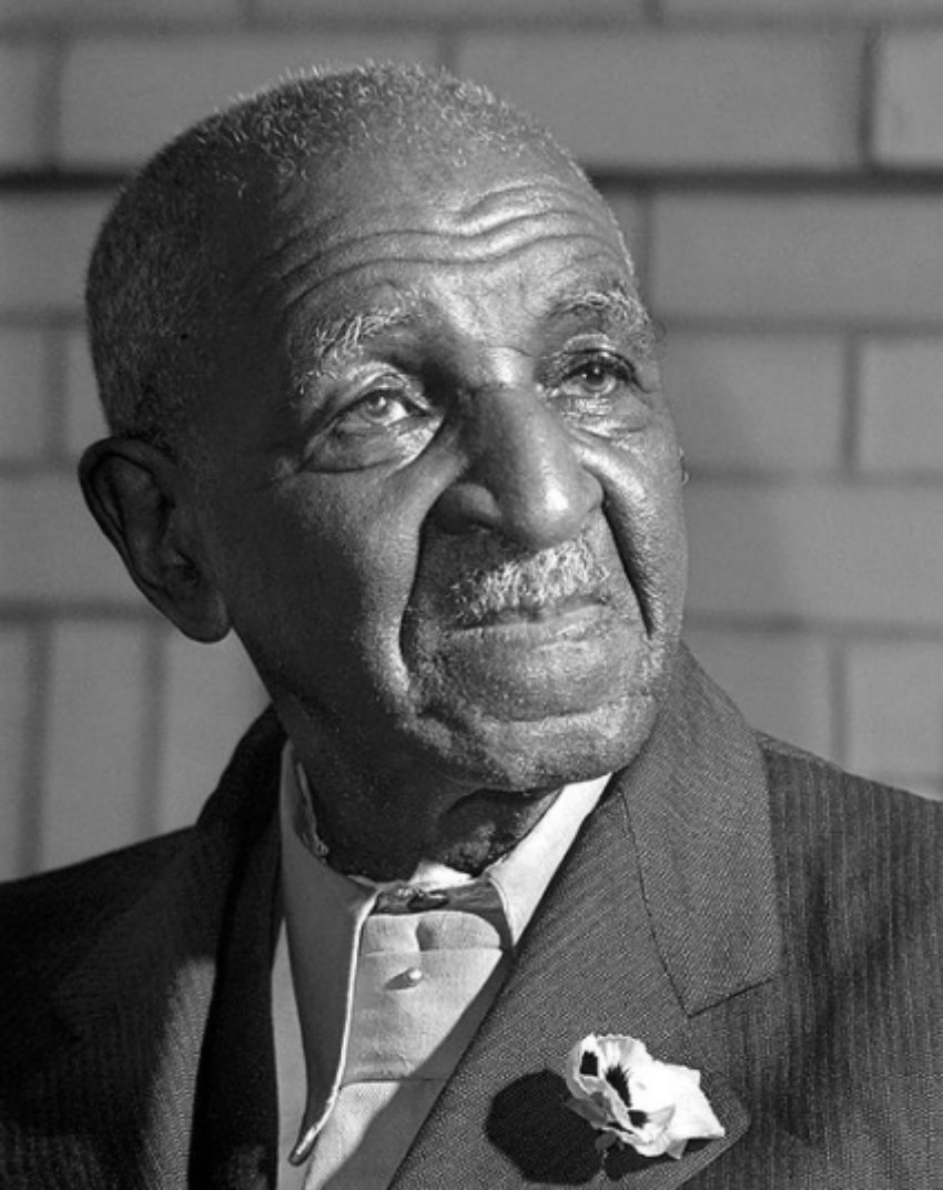 George Washington Carver in 1942, one year before his death