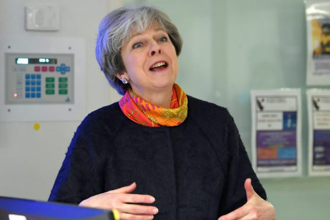 Prime Minister Theresa May (Photo by Toby Melville - WPA Pool/Getty Images)