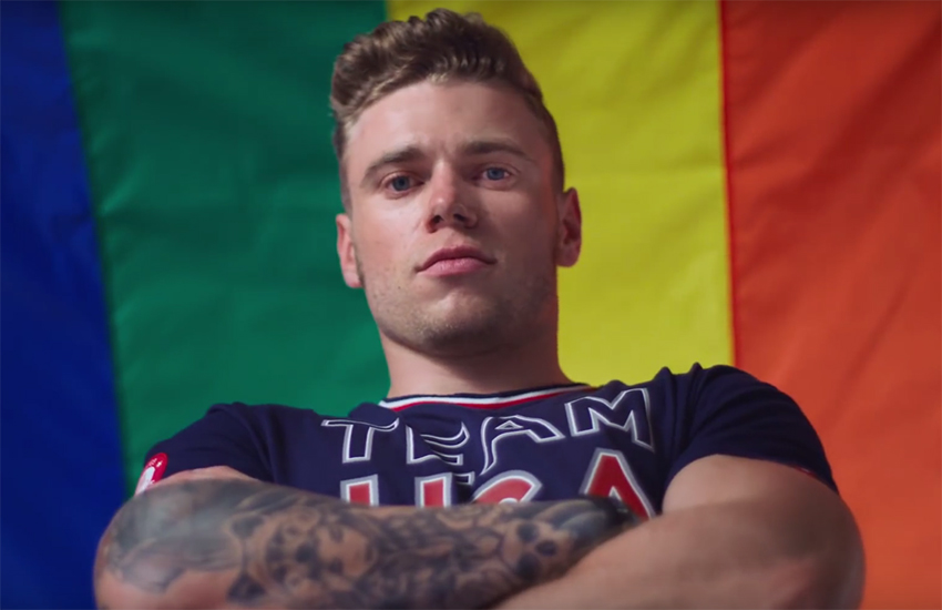 Gus Kenworthy will fly the rainbow flag in Korea at the Winter Olympics