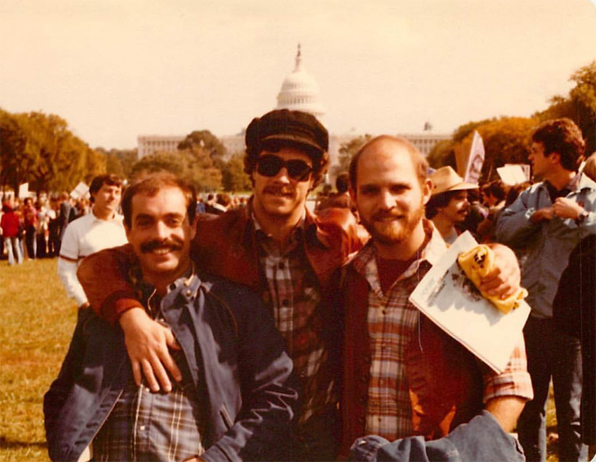 The first National March on Washington for Lesbian and Gay Rights, October, 1979 