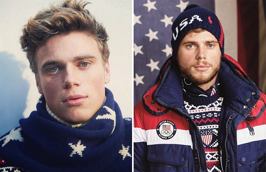 Gus Kenworthy posted 'then' and 'now' photos to illustrate his journey in the last four years 