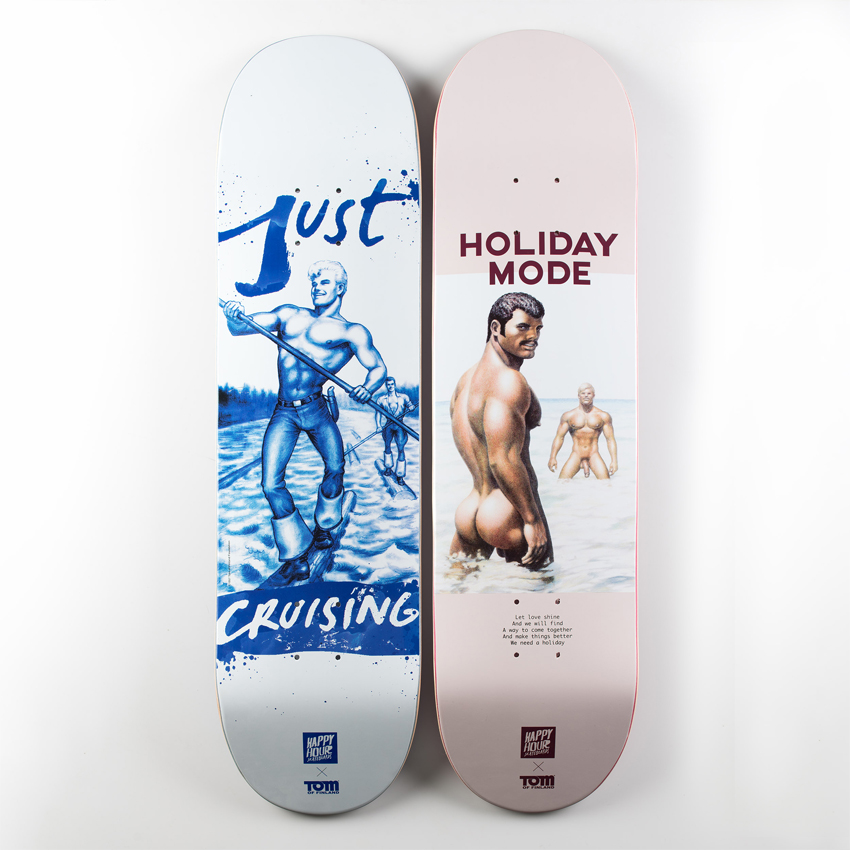 Tom of Finland skateboards