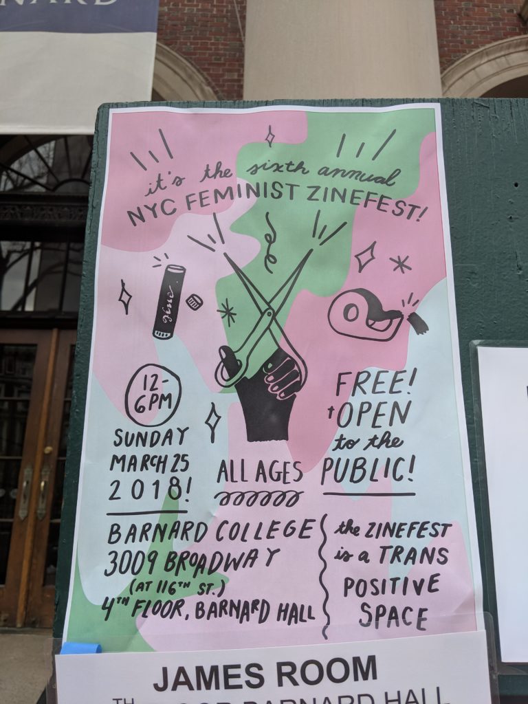 2018 NYC Feminist Zine Fest