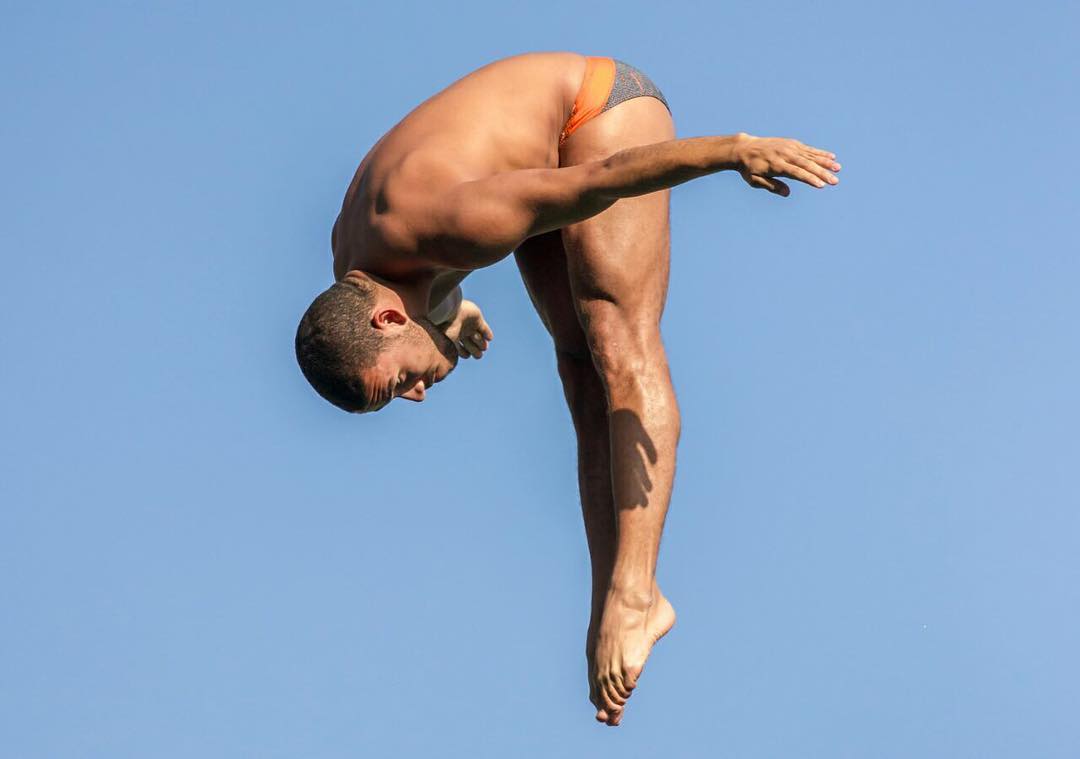Venezuelan Olympic diver Robert Páez