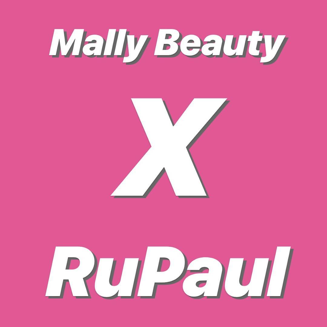 Mally Beauty and RuPaul announcement