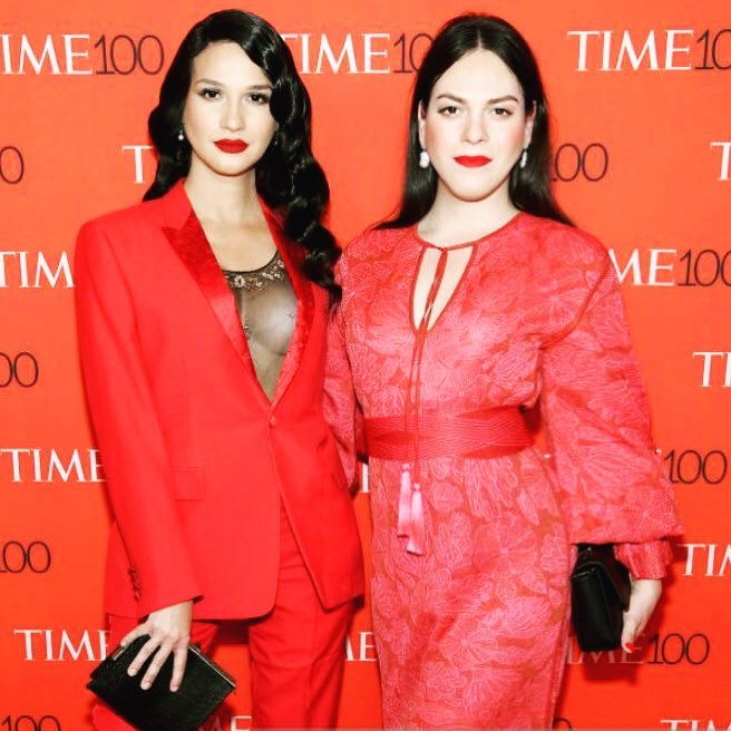 Daniela Vega and Nomi Ruiz at the gala