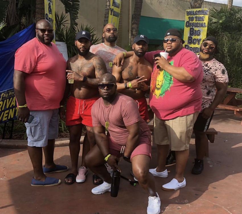 Big Boy Pride is the premier hangout for big guys of color each year