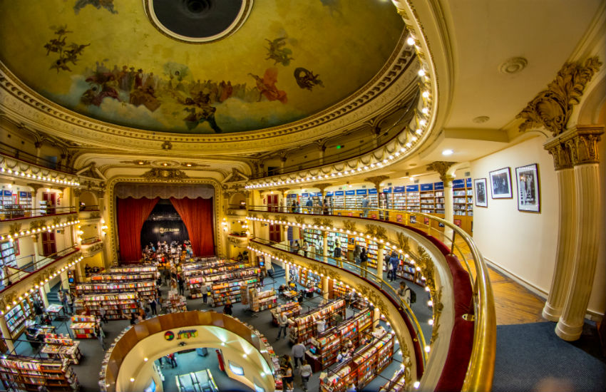 Librera El Ateneo Grand Splendid - one of the world's most famous bookshops 