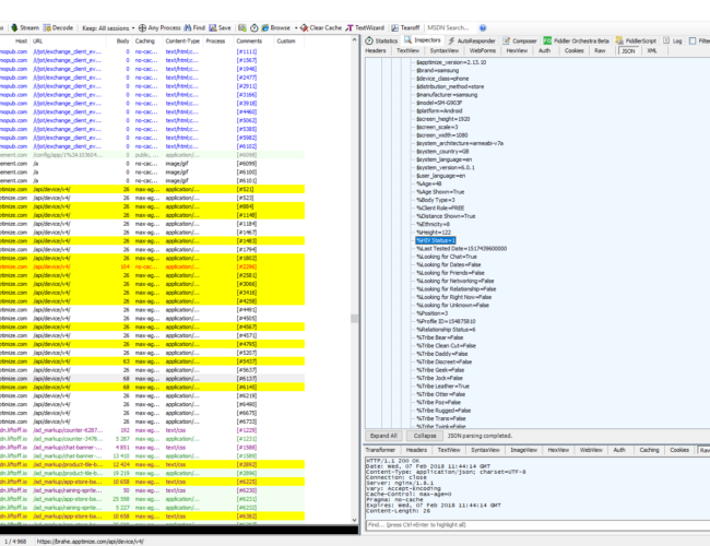 Two screenshots of computer coding language