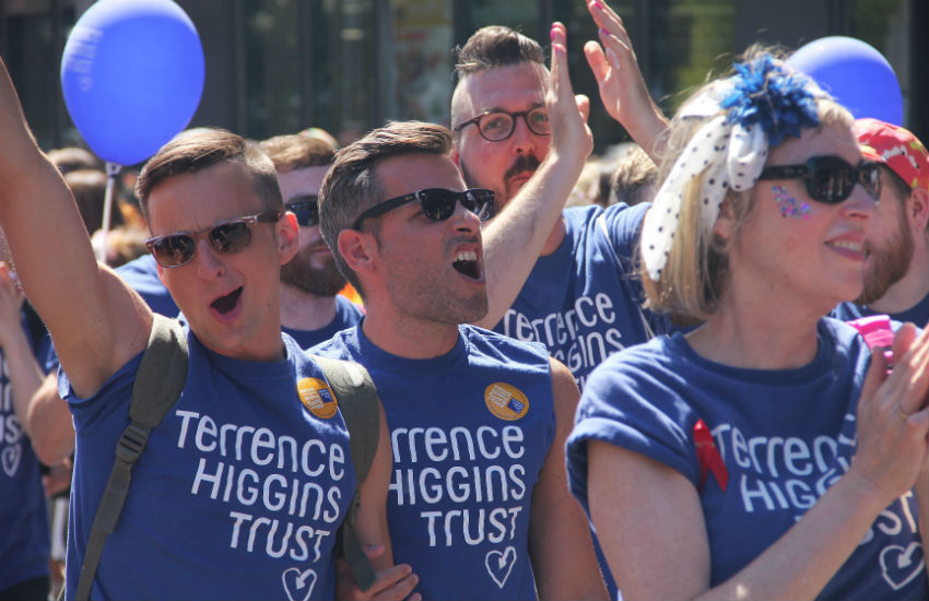 Terrence Higgins Trust at Pride