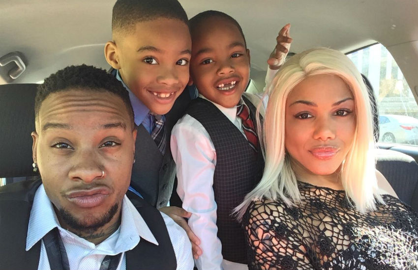 Trans parents Mya and Kennedy Power with their two sons