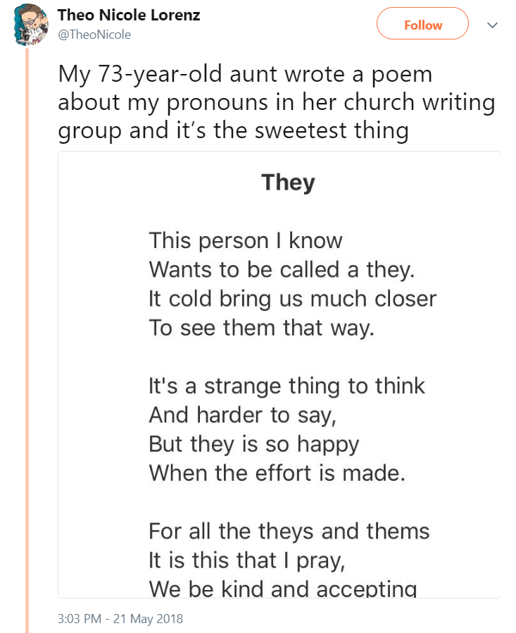 Poem on Twitter