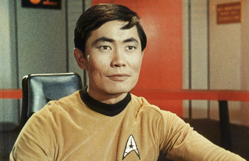 George Takei played Sulu on Star Trek