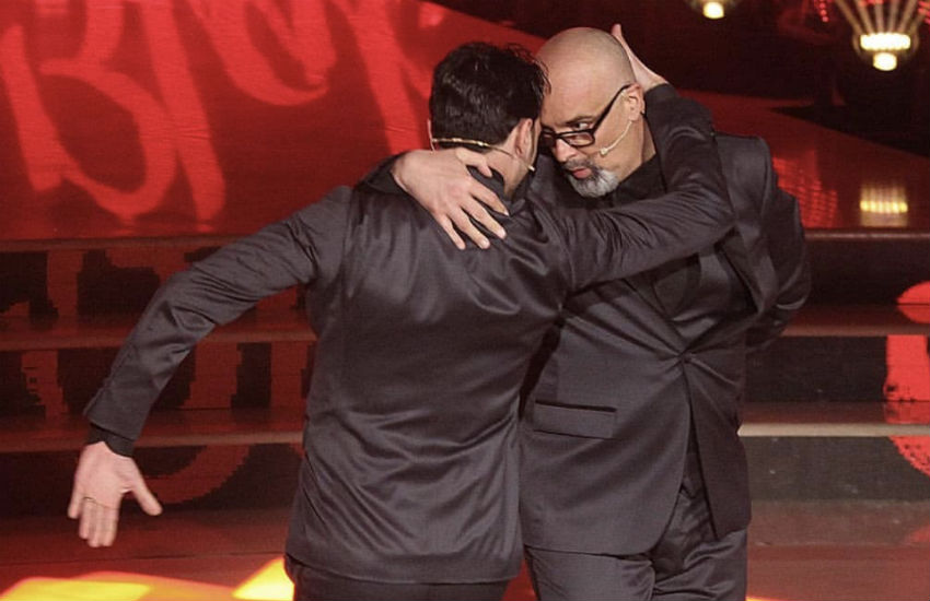 Raimondo Todaro and Giovanni Ciacci dance the tango 