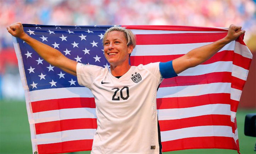 Retired soccer star Abby Wambach will report on the Rio Olympics for ESPN