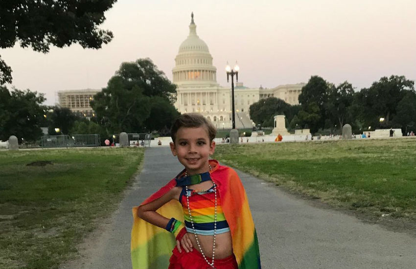 Cooper at Capital Pride