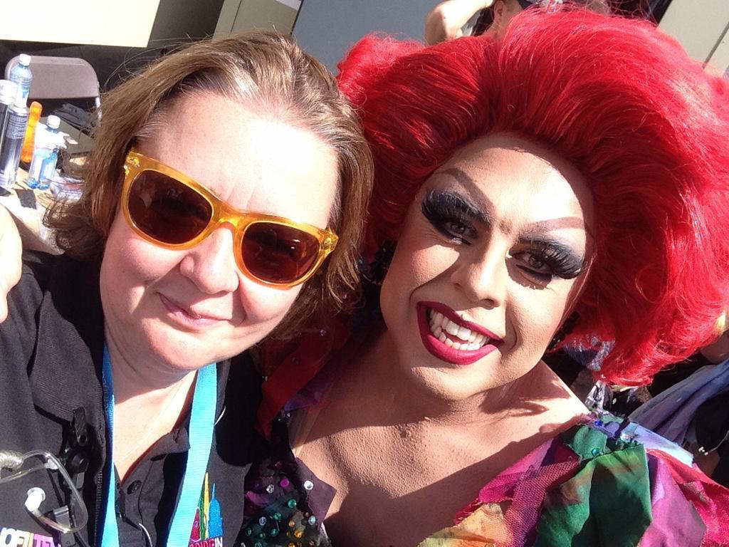 Alison Camps and La Voix at Pride in London