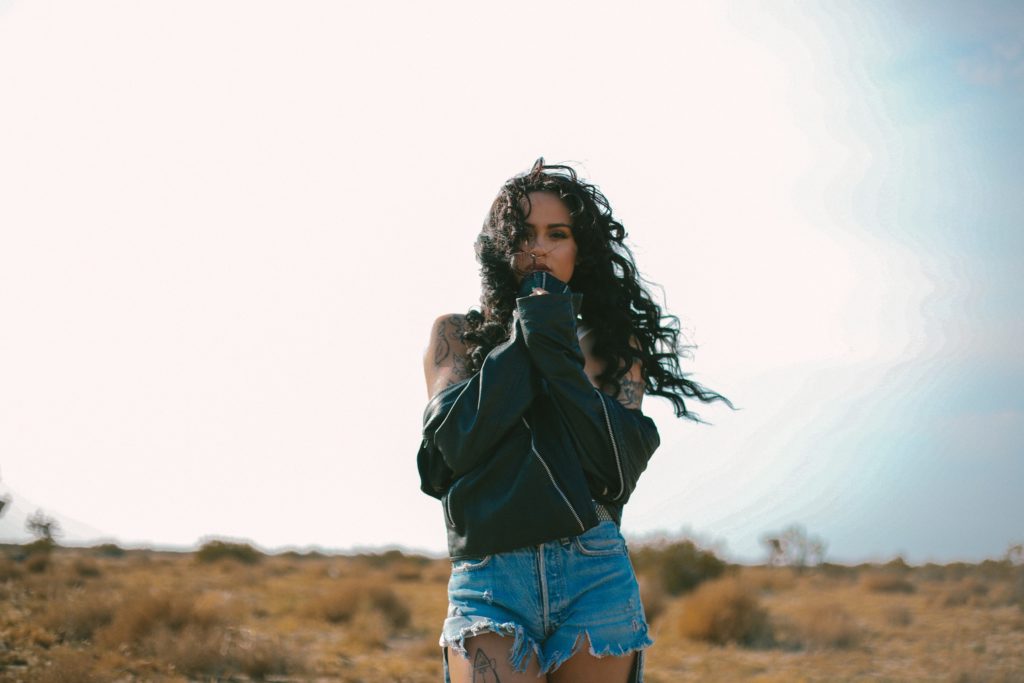 A still from You Should Be Here video by Kehlani