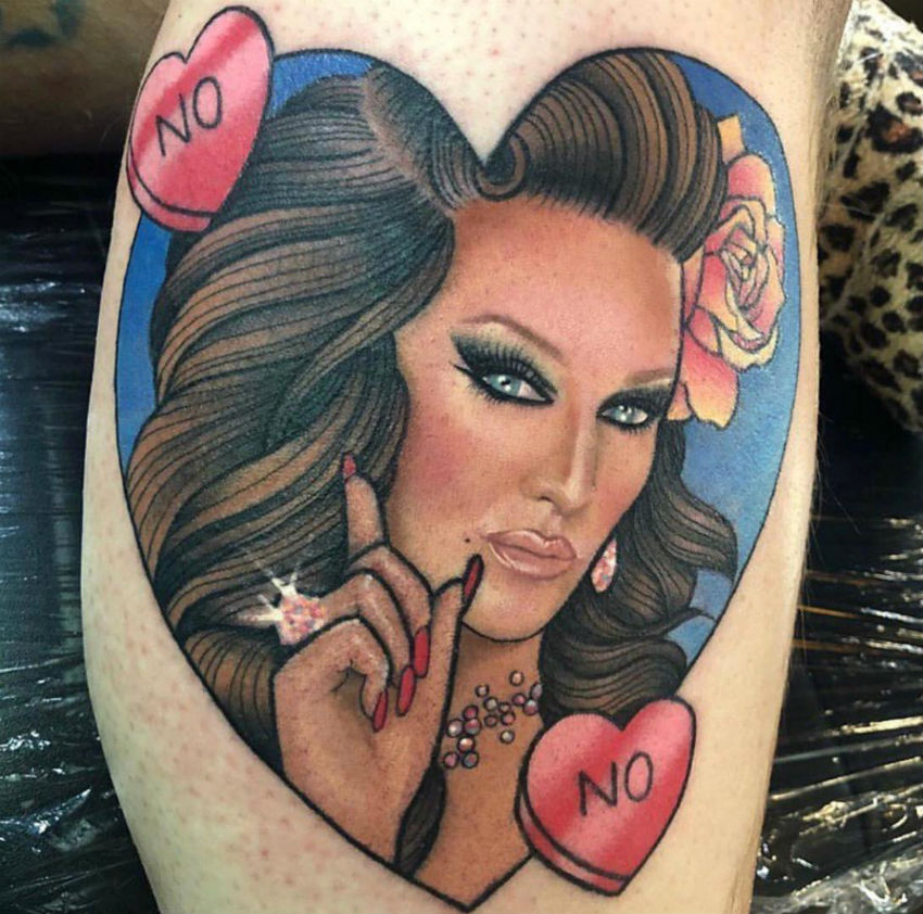 Michelle Visage tattoo