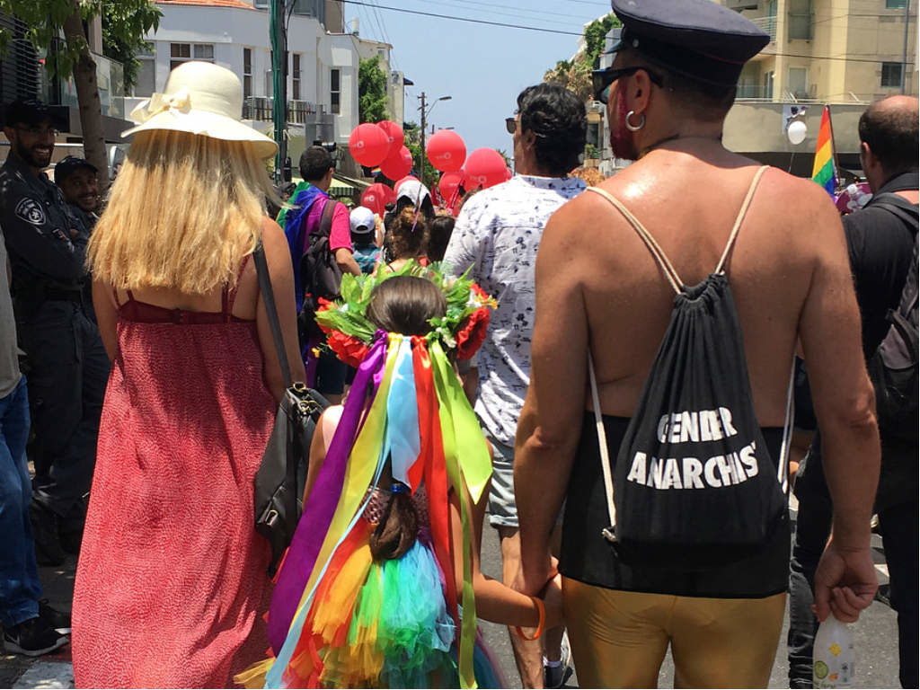 A family at Pride