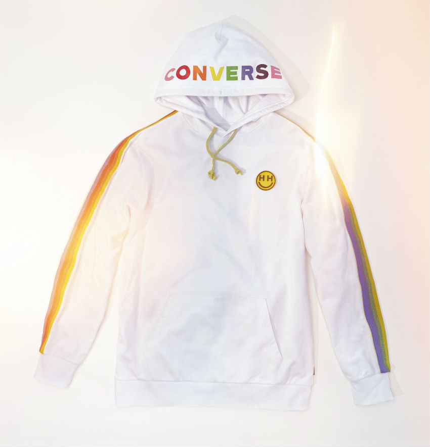 The Pride 2018 white hoodie 