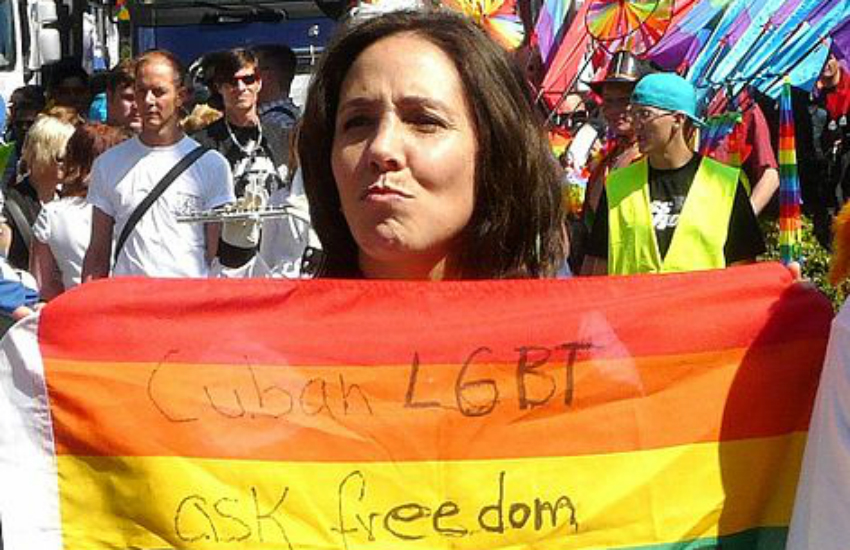 Mariela Castro in 2010, fighting for LGBTI rights in Cuba