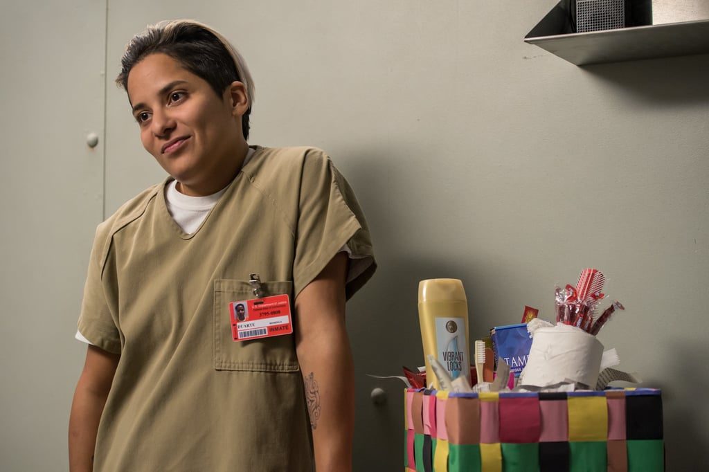 Vicci Martinez as Daddy in a scene of OITNB.